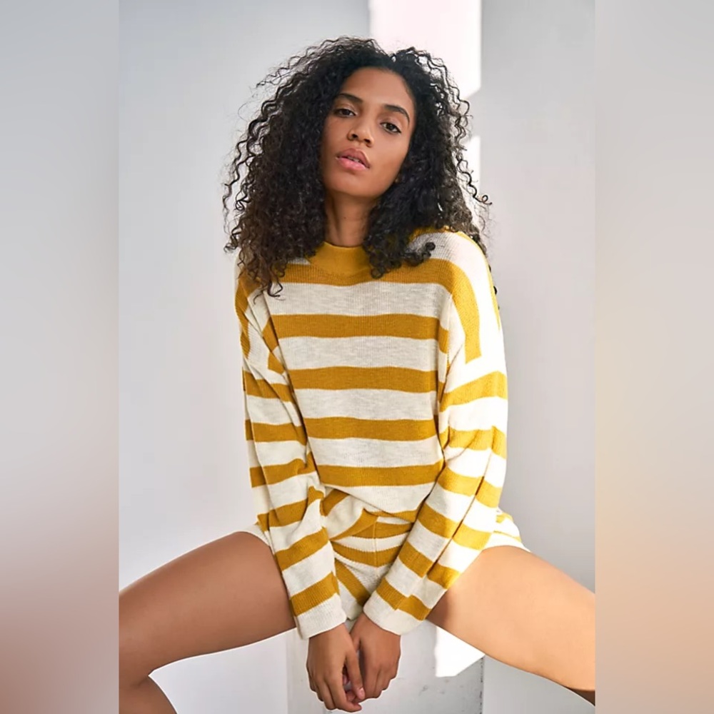 Free People Beach Malibu Surf Sweater Set
